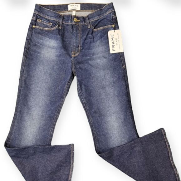 Frame Denim Le crop flare in gelston, size 27 - Picture 2 of 8